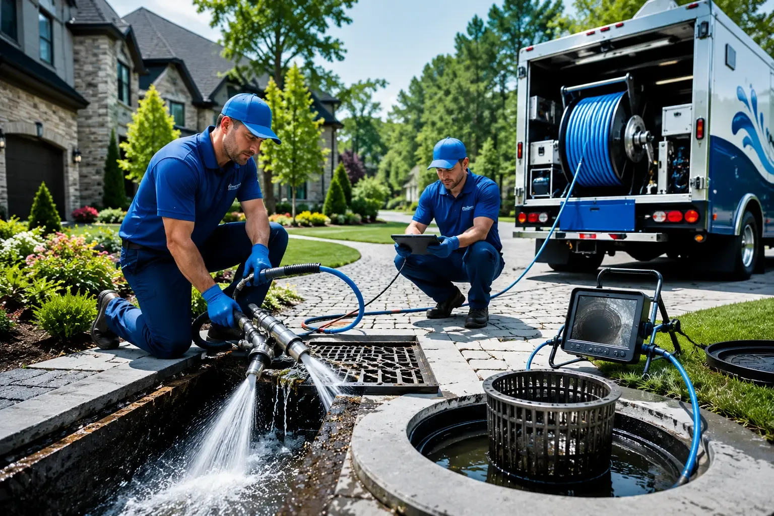 Local outdoor drain cleaning professionals in Perry, GA
